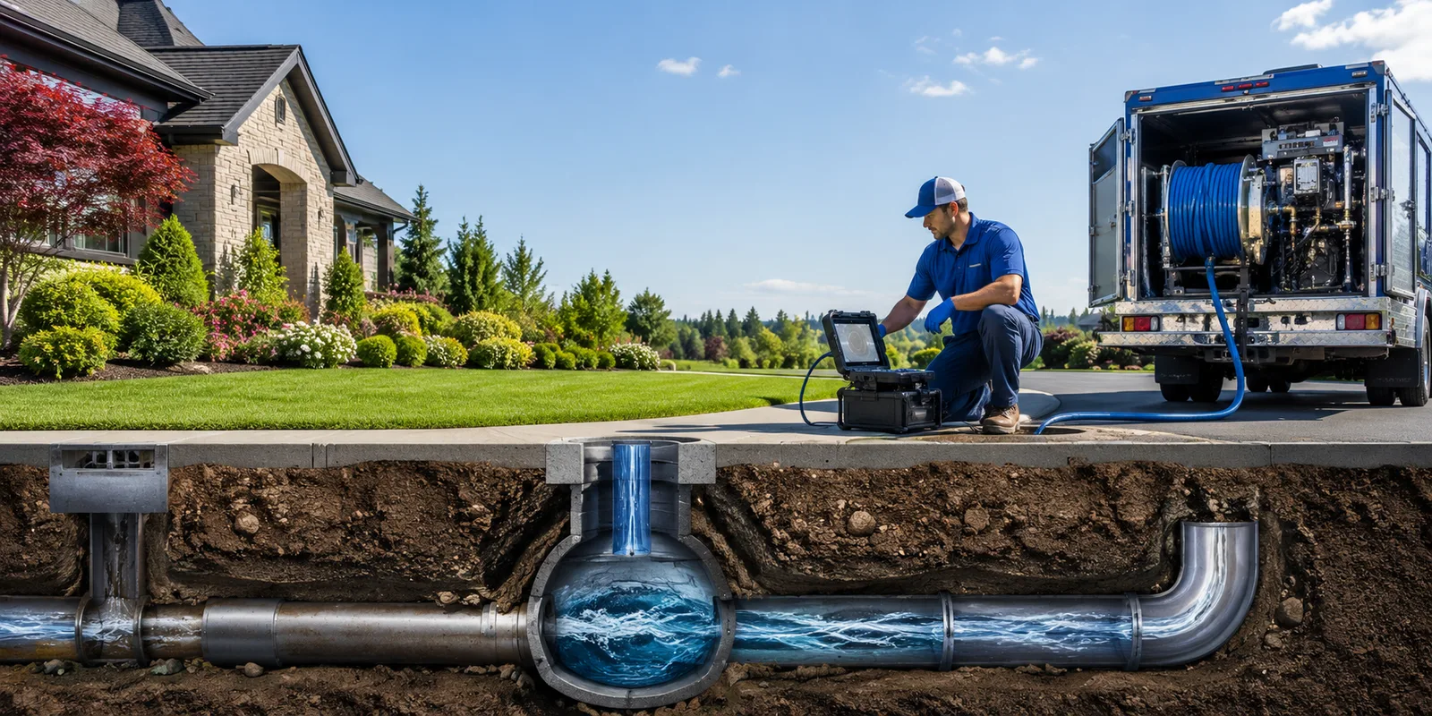Drainage restoration information for New Troy, MI